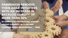 PARMENION REBOOTS THEIR AGILE INITIATIVES WITH AN INCREASE IN BACKLOG QUALITY OF MORE THAN 30%
